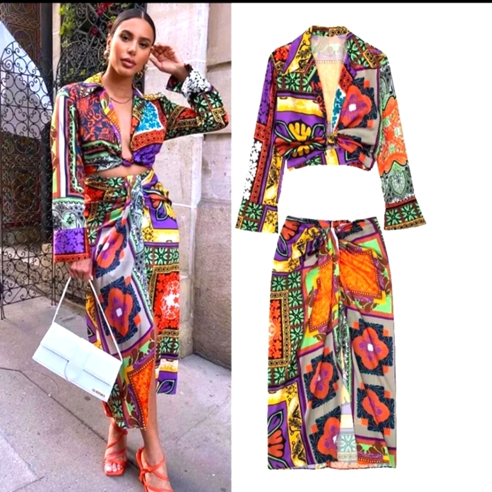 BRAND NEW Two Piece skirt set...